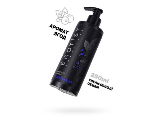 ЛУБРИКАНТ EROTIST НА ВОДНОЙ ОСНОВЕ FOREST FRUIT, С АРОМАТОМ ЛЕСНЫХ ЯГОД, 250 МЛ