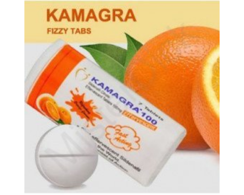 Купить Kamagra Effervescent- Шипучая Виагра 100мг, 7таб в Минске 