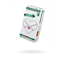 Презервативы Masculan, ultra 4, ультрапрочные, 19 см, 3,4 см, 10 шт.(Ultra Safe Black № 10)