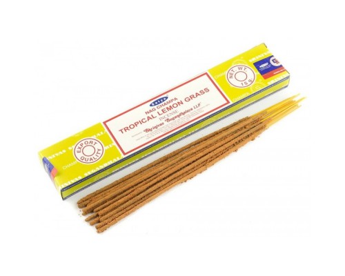Благовония Satya Tropical Lemon Grass 15 г