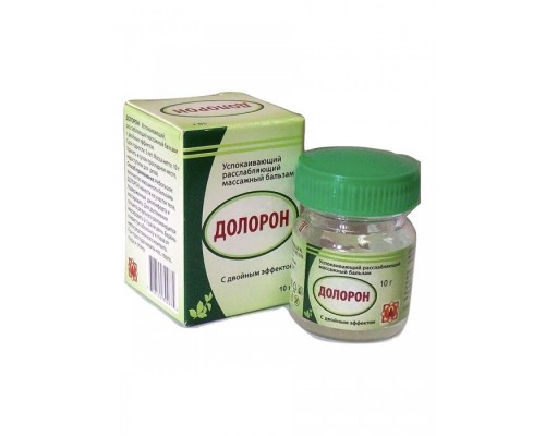 Бальзам Долорон Расслабляющий с Двойным Эффектом Day 2 Day Care 10 г