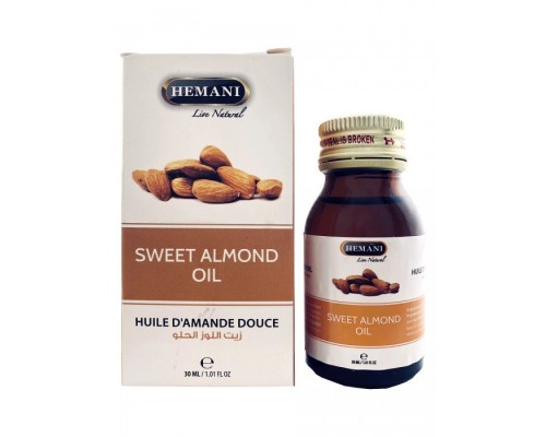 Масло Эфирное Сладкого Миндаля Sweet Almond Oil Hemani 30 мл