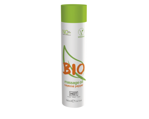 Массажное масло Bio Massage oil с кайенским перцем 100 мл
