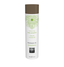 Массажное масло stimulation - Лотос и кокосовое масло 100 мл.