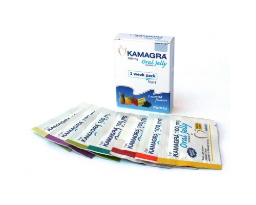 KAMAGRA ORAL JELLY (Виагра гель100мг) 7 пак
