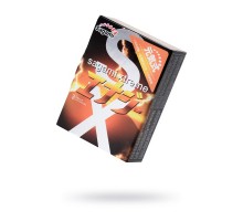 Презервативы Sagami, xtreme, energy, латекс, 19 см, 5,3 см, 3 шт.