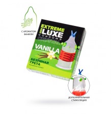 Презервативы Luxe, extreme, «Безумная Грета», ваниль, 18 см, 5,2 см, 1 шт.