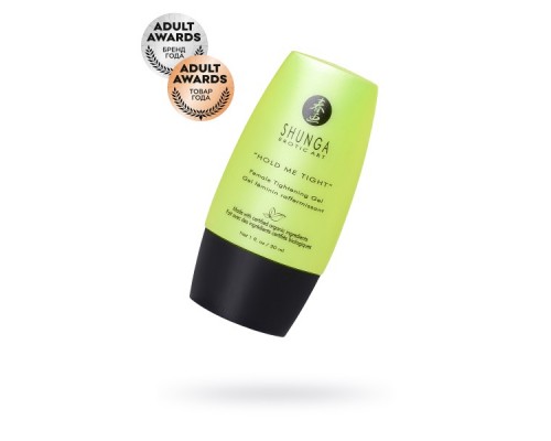 Гель для сужения влагалища Shunga Hold me tight из 100% органичеких компонентов, 30 мл