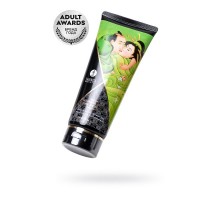 Массажный крем Shunga Pear and Exotic Green Tea, съедобный, груша и зеленый чай, 200 мл
