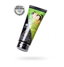 Массажный крем Shunga Pear and Exotic Green Tea, съедобный, груша и зеленый чай, 200 мл
