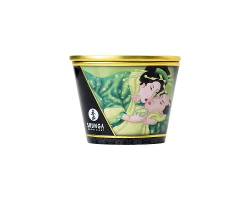 Массажное аромамасло Shunga Zenitude, зелёный чай, 170 мл