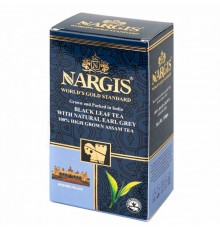 Чай Чёрный Байховый Листовой с Натуральным Ароматом Бергамота Nargis 100г