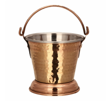Ведро из Меди и Стали для Карри Copper