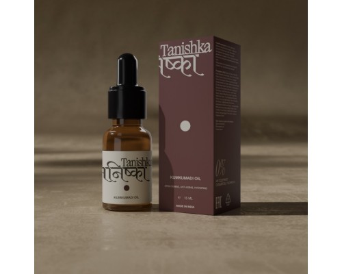 Косметическое Масло Kumkumadi Oil 15 мл Tanishka