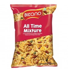 Закуска Индийская Хрустящая Смесь с Кукурузными и Рисовыми Хлопьями All Time Mixture Bikano 200 г