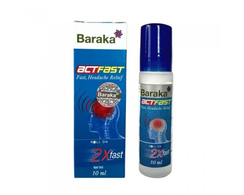 Актфаст Actfast от Головной Боли Ролик 10 мл Baraka