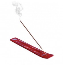 Подставка для Благовоний Красная Aasha Herbals 24 г