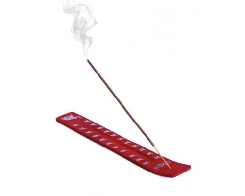 Подставка для Благовоний Красная Aasha Herbals 24 г