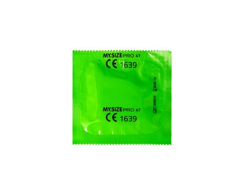 Презервативы My.Size, латекс, 16 см, 4,7 см, 3 шт.