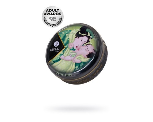 Массажное аромамасло Shunga Zenitude, зелёный чай, 30 мл