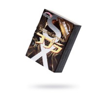 Презервативы Sagami, xtreme, cobra, латекс, 19 см, 5,3 см, 3 шт.