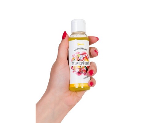 Съедобное массажное масло Yovee «Тропический флирт» со вкусом экзотических фруктов, 100 мл