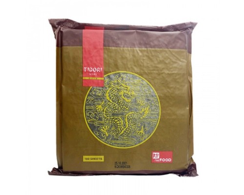 Водоросли Морские  для Приготовления Роллов, NORI TIDORI, 100 листов, 230 г Южная Корея
