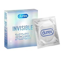 Презервативы Durex №3 Invisible XXL ультратонкие увеличенного размера