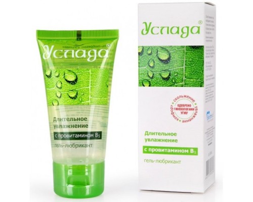 Гель-лубрикант Услада с провитамином В5 60 гр