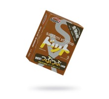 Презервативы Sagami, xtreme, feel up, латекс, 19 см, 5,2 см, 3 шт.