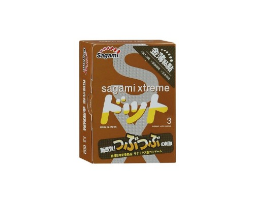 Презервативы Sagami, xtreme, feel up, латекс, 19 см, 5,2 см, 3 шт.