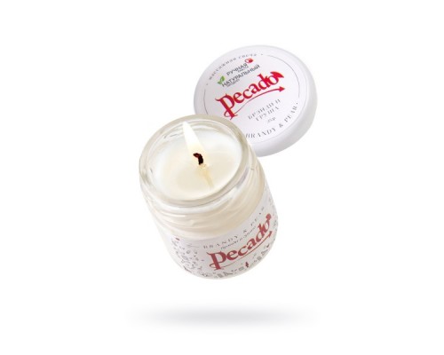 Массажная свеча Pecado BDSM, Brandy & Pear 35мл.