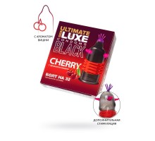 Презервативы Luxe, black ultimate, «Болт на 32», вишня, 18 см, 5,2 см, 1 шт.