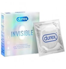 Презервативы Durex №3 Invisible ультратонкие