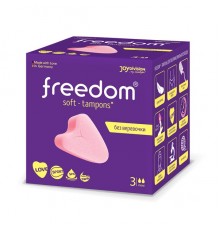 Женские гигиенические тампоны Freedom Mini для спорта и секса 3 шт