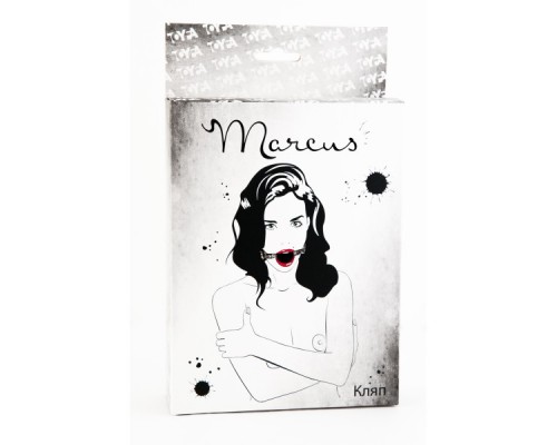 Кляп силиконовый на кружевном ремешке TOYFA Marcus серебристый, 60 см