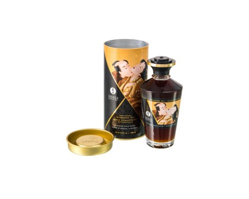 Масло для массажа Shunga Creamy Love Latte, разогревающее, сливочный латте, 100 мл