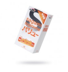 Презервативы Sagami, xtreme, латекс, 19 см, 5,4 см, 24 шт.