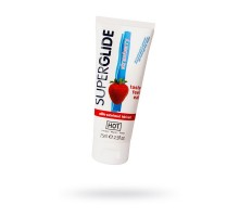 Съедобная смазка на водной основе Superglide для орального секса со вкусом клубники 75 мл