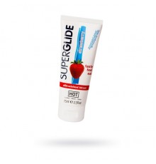 Съедобная смазка на водной основе Superglide для орального секса со вкусом клубники 75 мл