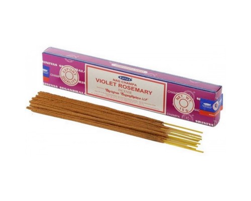 Благовония Violet Rosemary Satya 15 г