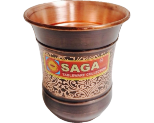 Медный Стакан Lilly Antique Embossed Saga 1шт