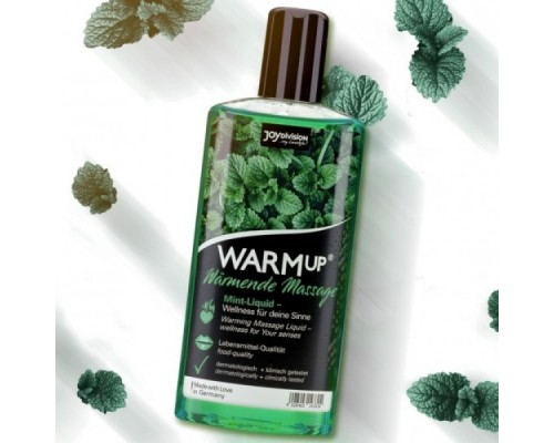 Разогревающее массажное масло WARMup со вкусом мяты 150 мл