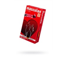 Презервативы Masculan, сlassic 1, нежные, 19 см, 5,2 см, 10 шт.