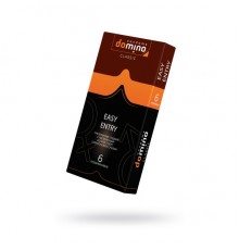 Презервативы Domino, classic, easy entry, латекс, 18 см, 5,2 см, 6 шт.