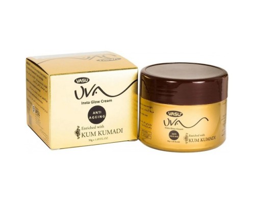 Крем для Лица Кумкумади Anti Ageing Антивозрастной Vasu 50 г
