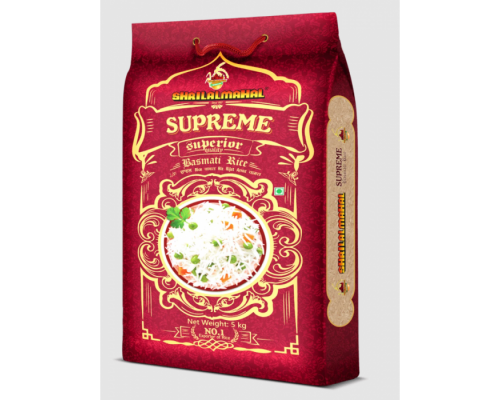Индийский Рис Басмати Supreme  ShriLalMahal 5кг