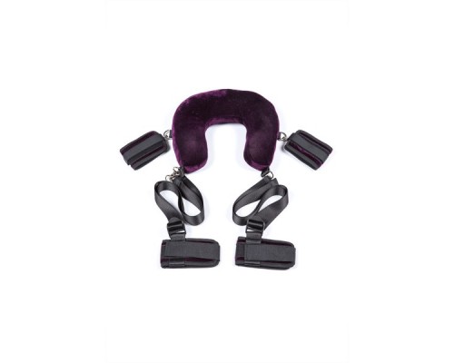 Комплект бондажный Romfun Magical Pillow, чёрный