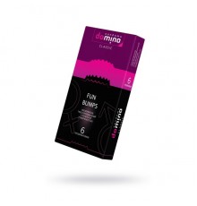 Презервативы Domino, classic, fun, bumps, 18 см, 5,2 см, 6 шт.