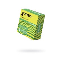 Презервативы Ganzo, ultra thin, ультратонкие, латекс, 18 см, 5,2 см, 3 шт.